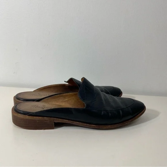 Madewell Black Leather Frances Mule - Picture 9 of 11